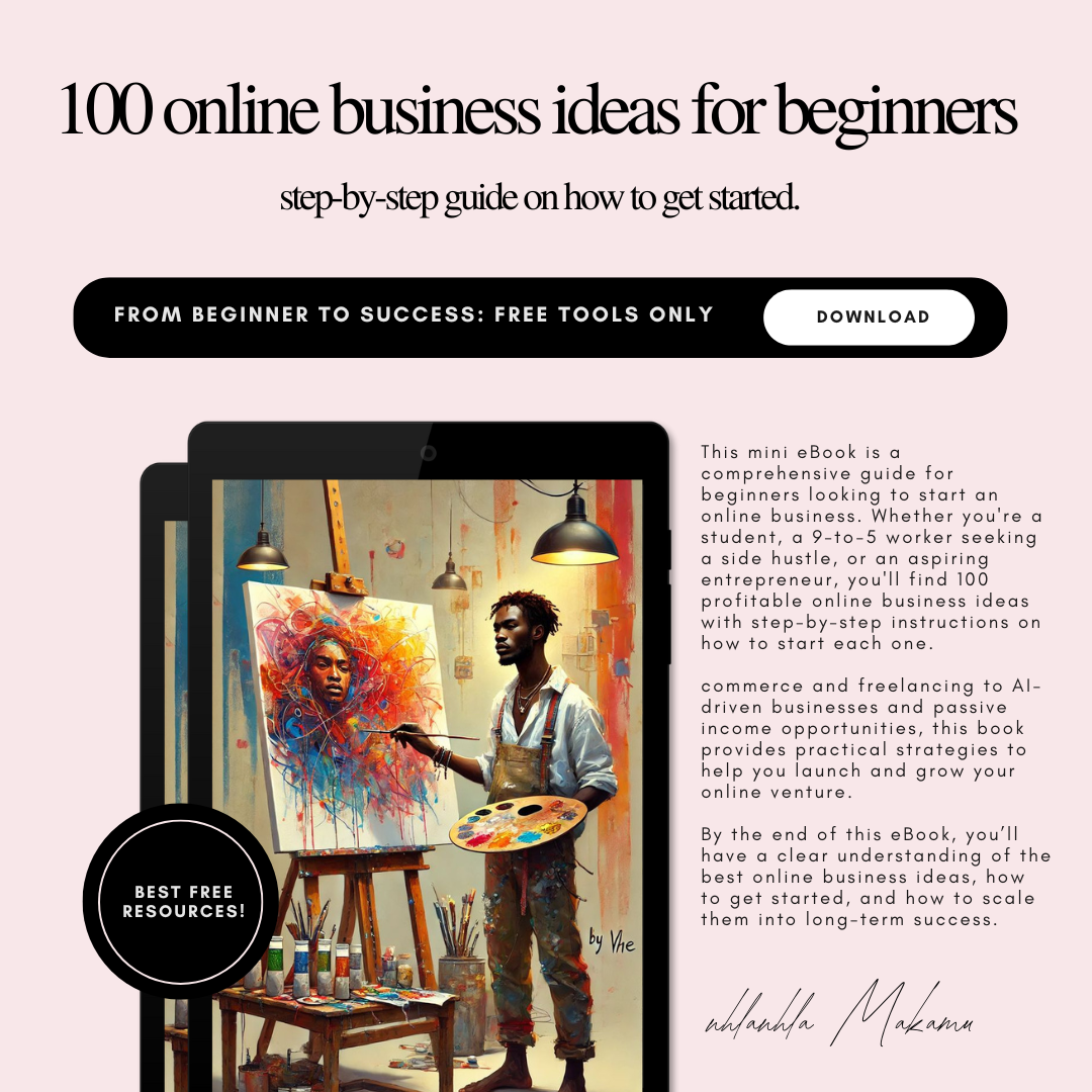 Pastel-Pink-Minimalist-Free-Guide-Ebook-Mock-Up-Instagram-Post-1.png 100 online business ideas for beginners - Image 1