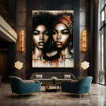 Sisterhood in Strength slip print