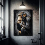 The Thinker: Primate Edition slim frame