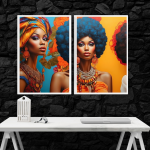 Vibrant Queens: A Celebration of Color & Culture