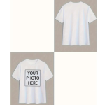 Custom Photo T-Shirt White - Image 3
