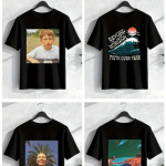 Custom Photo T-Shirt Black - Image 4