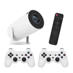 Y5S 2.4ghz Wireless Game Projector With 2 Game Controls And Remote Control