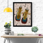 Wanderlust Soles - wall canvas - Image 2