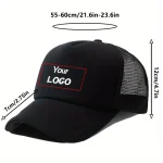 Custom Logo Trucker Cap - Image 2
