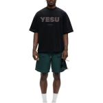 YESU Signature Oversized Tee – Midnight Black Edition - Image 3