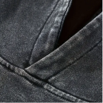 YESU Distressed Black Hoodie – Faith Edition - Image 4