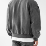 YESU Vintage Washed Crewneck Sweater - Image 3