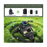 Sling Bag With Built-in RGB Bluetooth Speaker - Image 5