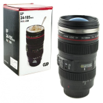 Stainless Steel Camera Lens Coffee Mug