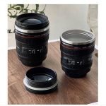 Stainless Steel Camera Lens Coffee Mug - Image 5